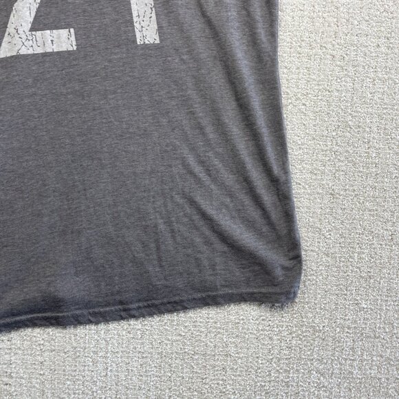 Coors Light Shirt Mens Large Gray Logo Beer Graphic Tee Football Heather Casual - Picture 14 of 15